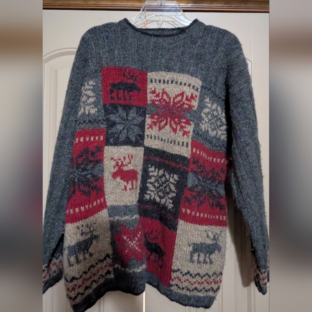 90s Vintage Woolrich Sweater Large